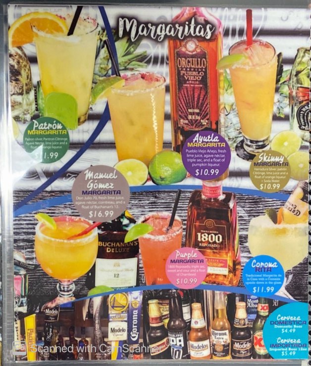 Jalapenos Mexican Food Menu